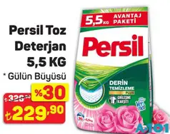 PERSİL TOZ DETERJAN 5,5 KG PERSİL TOZ DETERJAN 5,5 KG